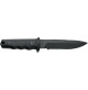 knife Military Z08 - Black Inox - Blade Length 15.7Cm - KV-AZ08 - AZZI SUB (ONLY SOLD IN LEBANON)